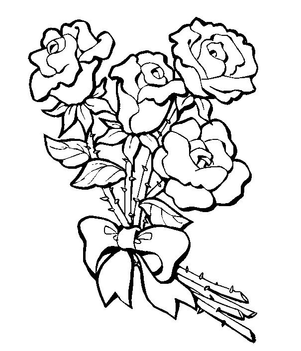 Desenhos para colorir, desenhar e pintar : Desenhos para colorir, flores e  rosas